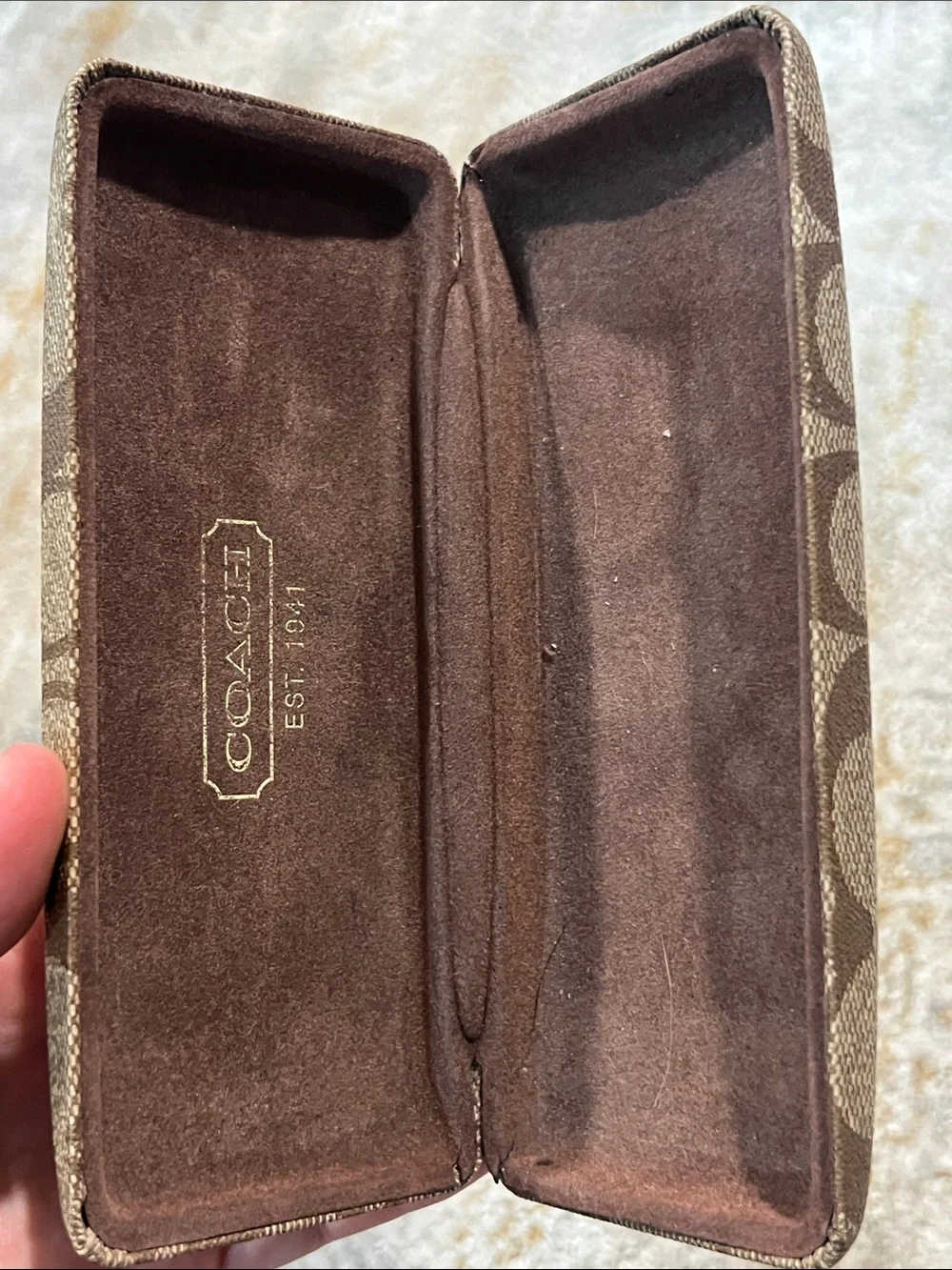 Coach Women's Brown Signature Eyeglasses with Case Lannie 546 tortoise z31